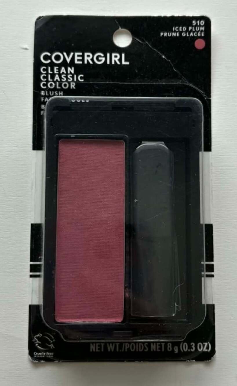Covergirl Clean Classic Color Blush 510 Iced Plum